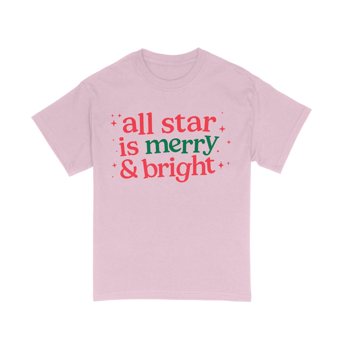 All Star is Merry & Bright - Pink