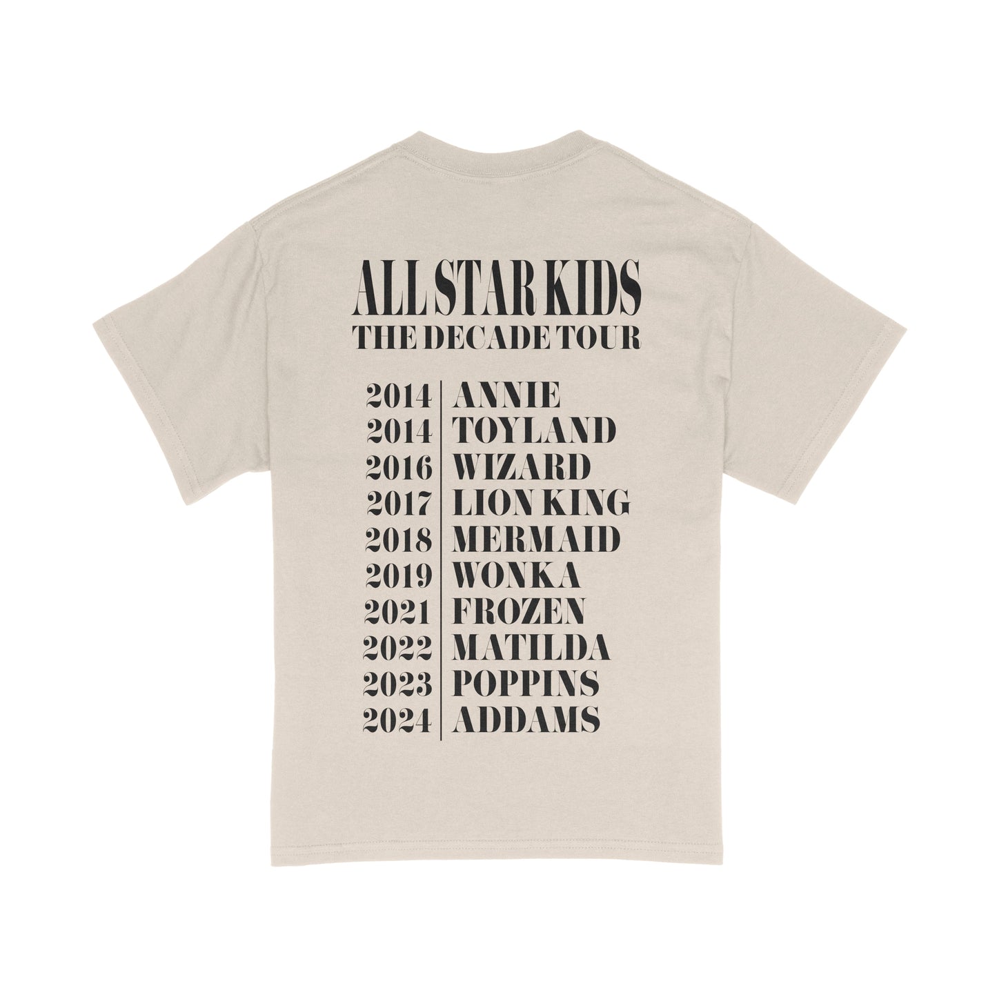 All Star Kids Decade Tour
