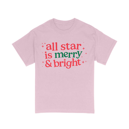 All Star is Merry & Bright - Pink
