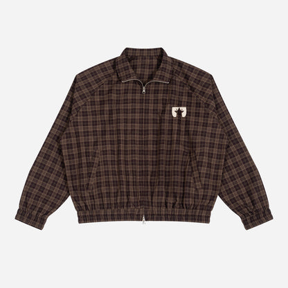 One for All, and All for All Star - Unisex Plaid Full-Zip Track Jacket
