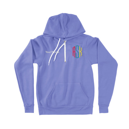 ASK Adult Half Zip Hoodie